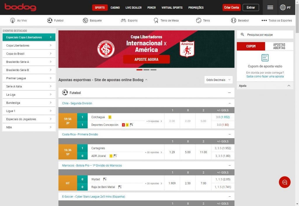 Jogo esporte bet